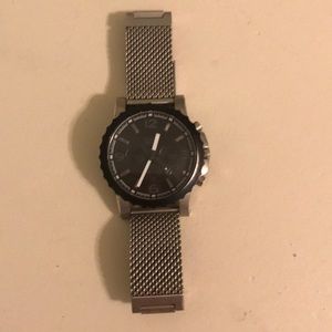 EUC Men’s Fossil Watch with mesh metal band